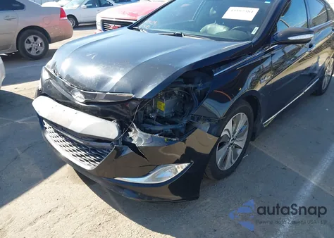2014 Hyundai Sonata Hybrid Limited z USA, uszkodzony, nr VIN KMHEC4A46EA110585